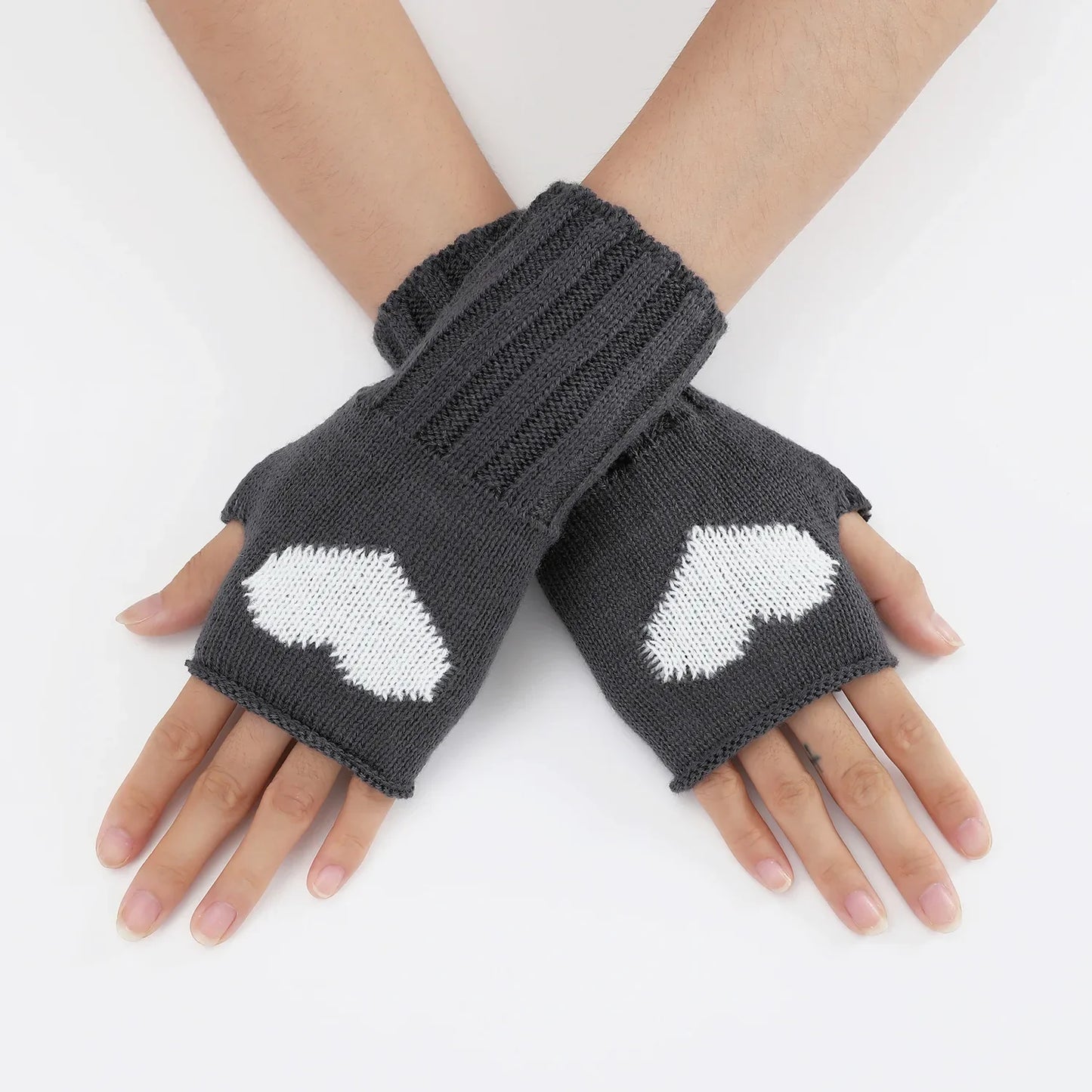 Mitaine Sans Doigt Tricot